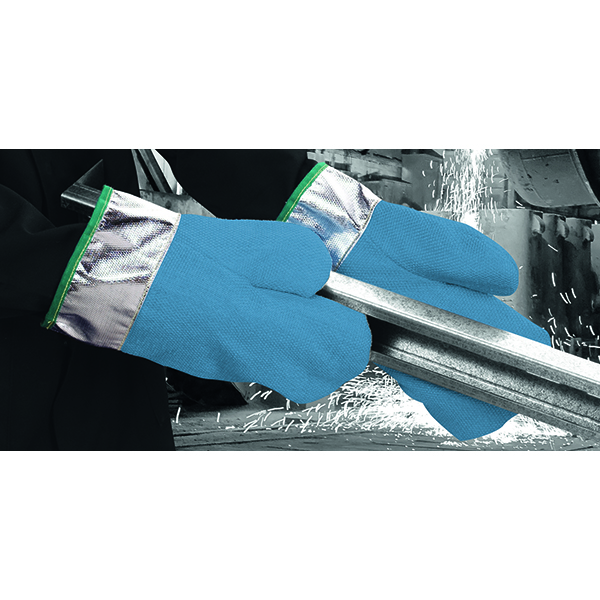 Modified Mitten Cast Mitts Ingot Heatbeater - Modified glass mitten with aluminised glass ...